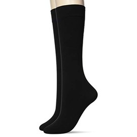 Gunze Tuche Women's Socks, 3-Way, Bi-Color Sheer Pattern, Set of 2 Pairs, smoke gray