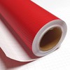 DIYAH 4D Red Carbon Fiber Vinyl Wrap Sticker with Air