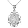 Religious Jewelry 925 Sterling Silver Miraculous Medal Of Blessed Virgin
