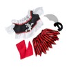 Pirate Girl Outfit w Sword Teddy Bear Clothes Fits Most