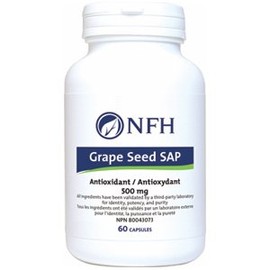 Nutritional Fundamentals for Health NFH GRAPESEED SAP 500MG 60C