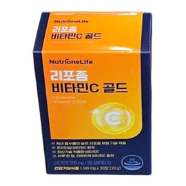 Nutrione Liposomal Vitamin C Gold 1200mg x 30 tablets 1 / jc / 뉴트리원 리포좀 비타민C 골드 1200mg x 30정 1개 / jc