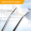 PYRUVAE Orthodontic Braces with 5 Placements, 500 Pieces Orthodontic Elastic
