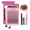 Extensiones De Pestañas Kit Efecto Manga Anime Mixto Lash