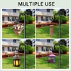 Shepherd Hook for Outdoor, Heavy Duty Bird Feeder Pole with
