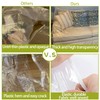 JOMMIE CHEN Plastic Couch Cover Clear Thicker Plastic Sofa Cover