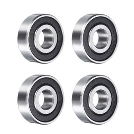 QUARKZMAN 1621-2RS Deep Groove Ball Bearings, Pack of 4, 13mm x 35mm x 11mm High Carbon Chrome Steel Z2 Double Rubber Sealed Bearing