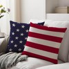 HODKHNO 4th of July Throw Pillow Covers Set of 2,Patriotic