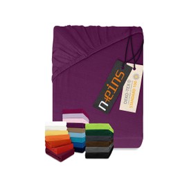 Classic Jersey Fitted Sheet Available In 34 Colours and 6 Sizes – 100% Cotton, 70 X 140 CM
