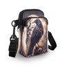 Kuiaobaty Women Crow Skull Forest Print Crossbody Phone Bag Gothic