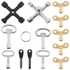 13-Piece Utility Key Tool Set for Plumbing and Cabinets