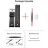 Choco&Man US Men's Leather Watch Band Strap