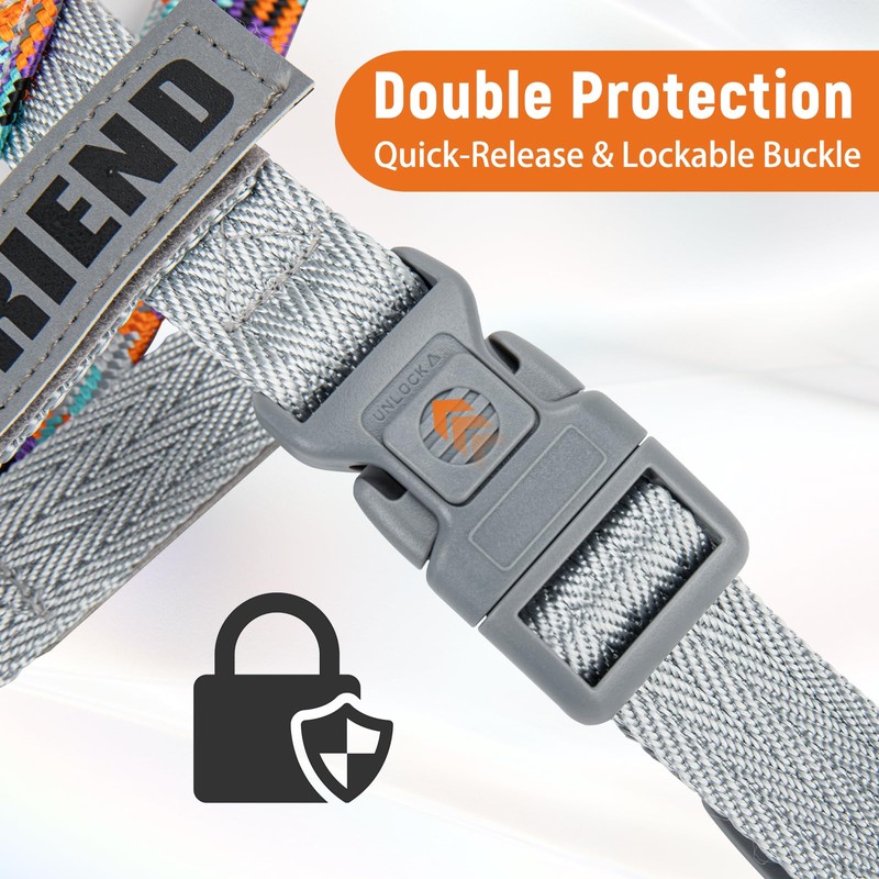 Onlyesh Dog Harness with Leash, No Pull Harness for Dogs