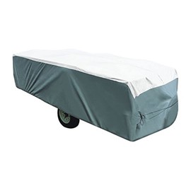 ADCO 12295 Pop Up Trailer SFS Aqua Shed Cover - 16'1" to 18', Gray