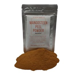 Mangosteen Peel Powder - Made from 100% Garcinia Mangostana Rind, Dried and Ground - Net weight: 1.76oz/50g