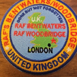 USAF PATCH, RAF'S BENTWATERS/WOO
