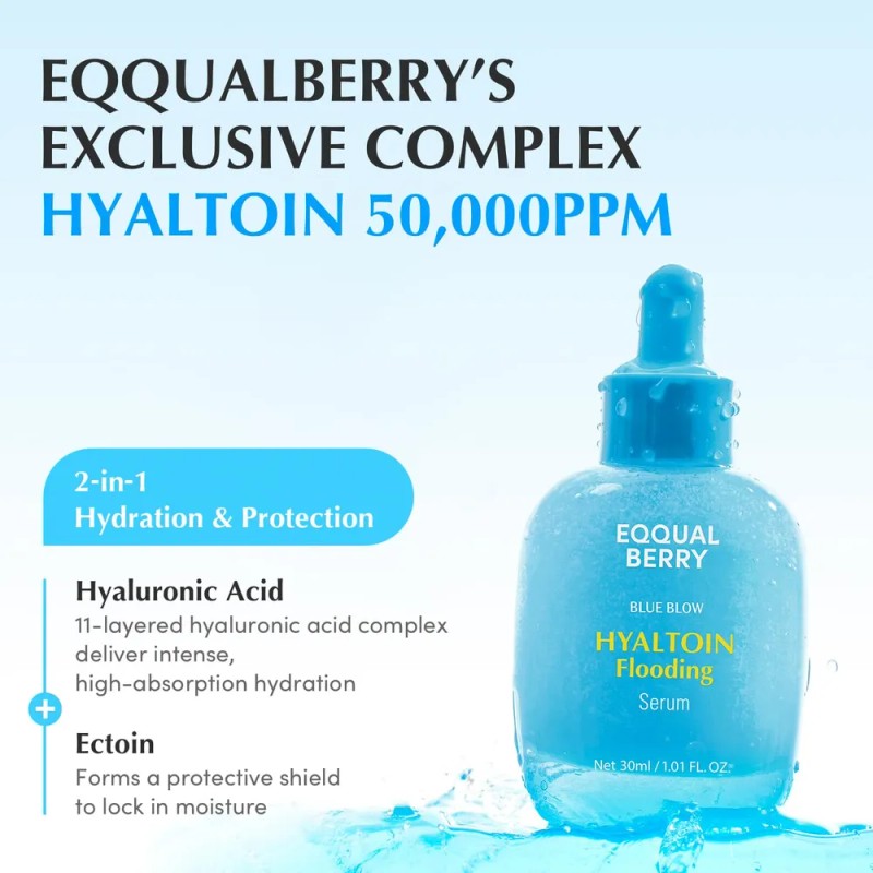Eqqualberry Hyaltoin Flooding Serum Todo Tipo De Piel Día/noche