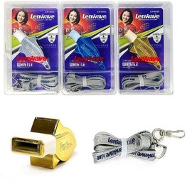 Referee & Self-Defense Whistle Full Set with Dedicated Case (LW-0453) Whistle (Gold)