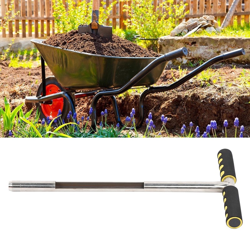 Soil Sampler Stainless Steel Sampling Device Garden Golf Field Maintain