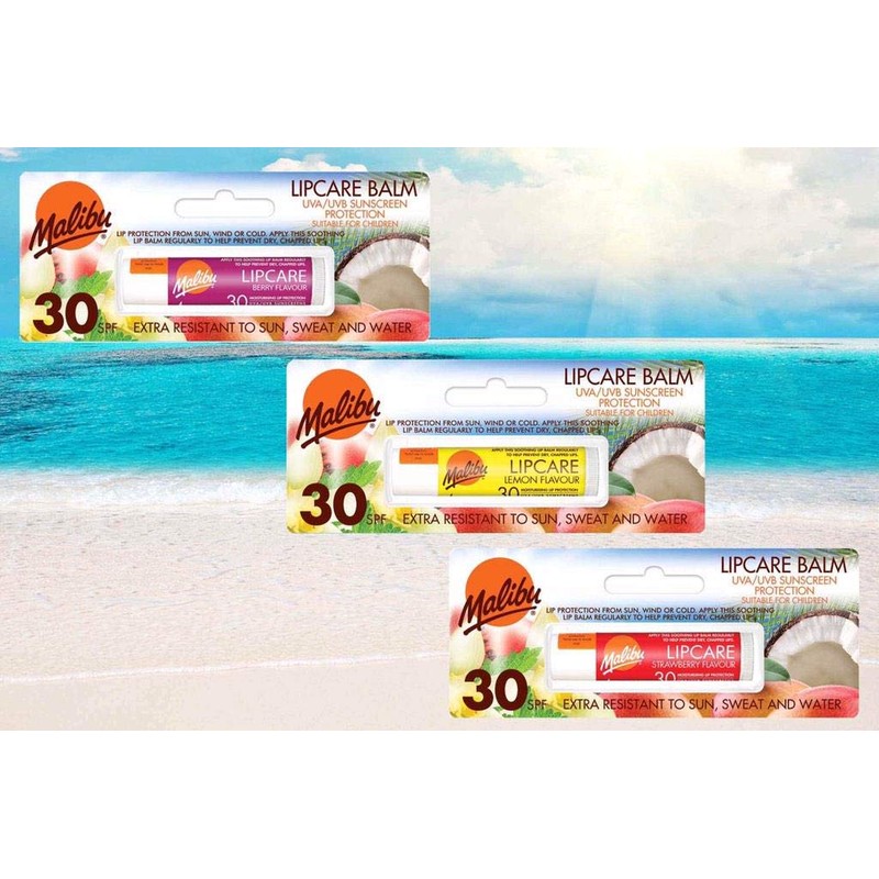 Malibu Sun Stick Lip Balm SPF 30 Mango Flavour by