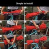 Vincita Water-Resistant Durable Handlebar Rain Cover Red Bike Cover for