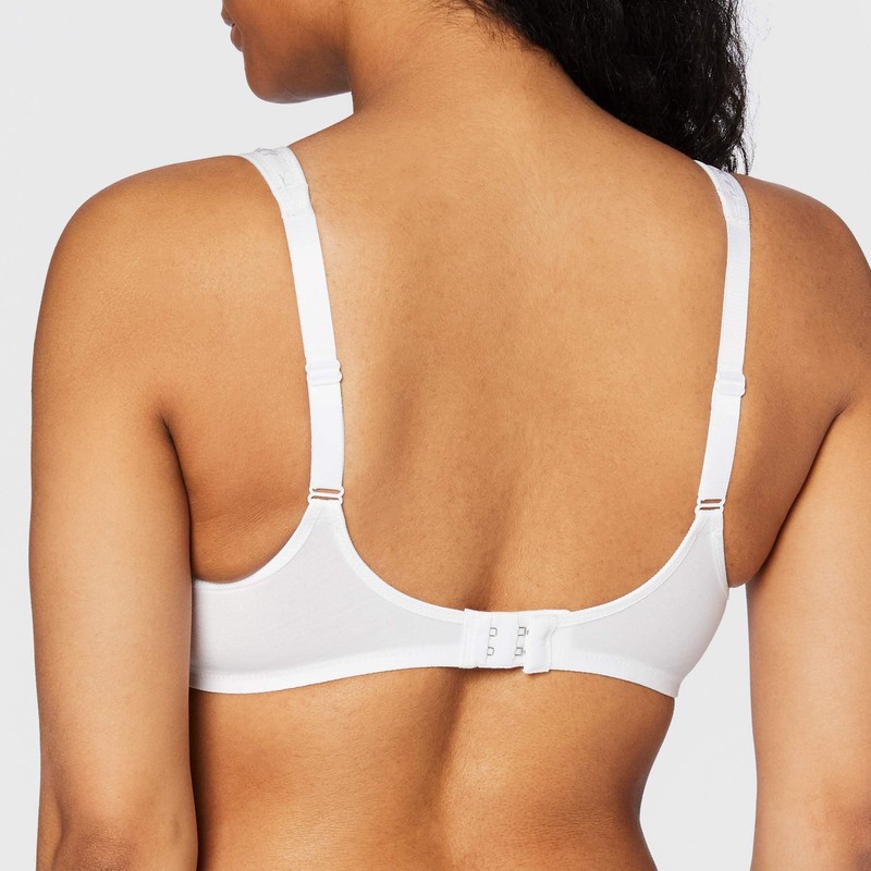 Triumph Women’s Non-Wired Bra, Elegant Cotton N - Non-Wired 100D
