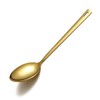 Gold Cooking Spoon, Berglander Stainless Steel Solid Serving Spoon Titanium