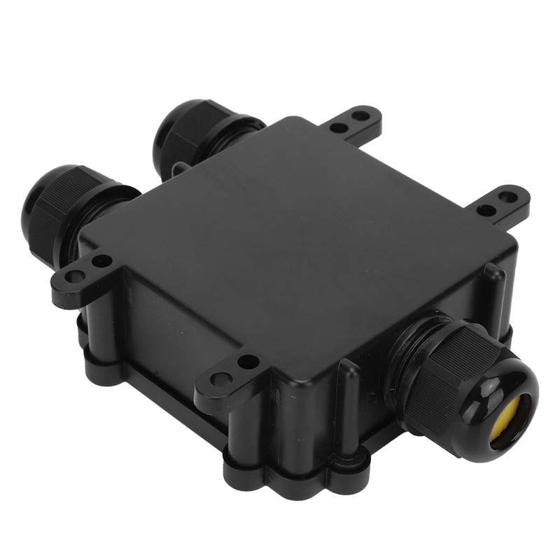Waterproof Junction Box Outdoor 3 Way Flame Retardant Cable Connector