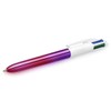 BIC - 1 Ballpoint Pen 4 Classic Colours Gradient Medium