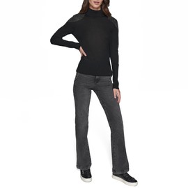 Karl Lagerfeld Paris Women's Soft Everyday Sweater, Black