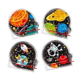 Fun Express - Space Pinball Games - Toys - Games - Indoor & Mini Game Sets - 72 Pieces