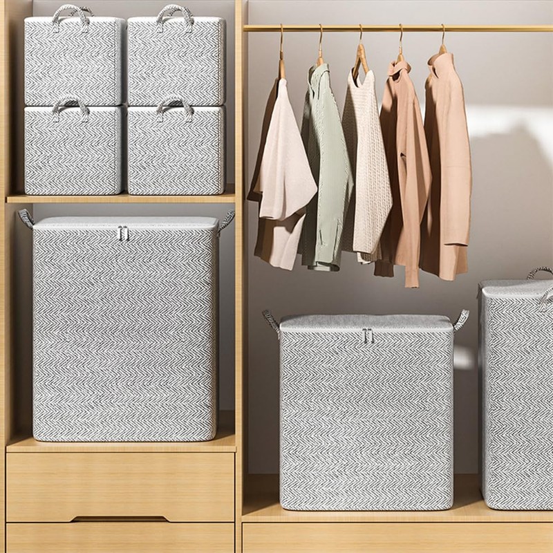 Axroad Mall 3 Pack Large Capacity Clothes Storage Bags with