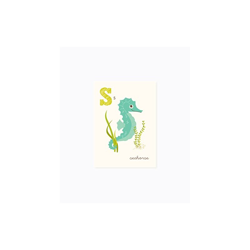 Sea Urchin Studio - S is for Seahorse - ABC