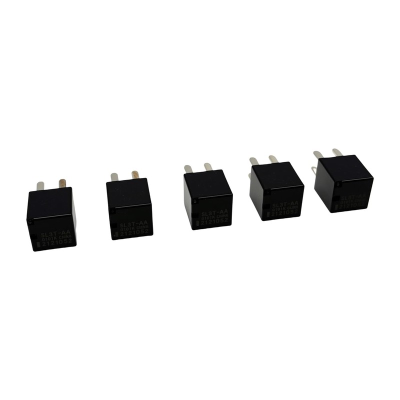 HYNYHT 5pcs Automotive Relay 12VDC 20A 4-Pin 5L3T-AA Compatible with