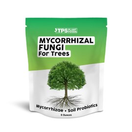 TPS NUTRIENTS Mycorrhizal Fungi for Trees, Tree and Shrub Mycos for Transplanting and for Established, Contains Mycorrhizae and Soil Probiotics (6 Ounces)