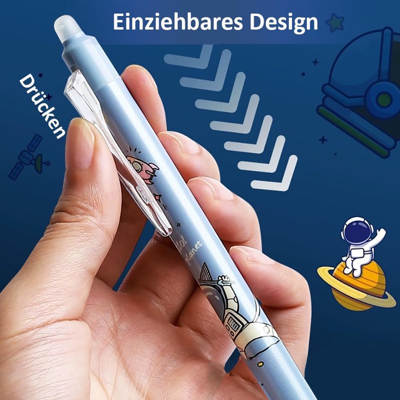 Erasable Ballpoint Pen, Rollerball Pen, Erasable, Erasable Gel Pens, Erasable