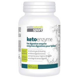 Prairie Naturals KetoEnzyme Fat-Digesting Enzyme Capsule, 60 Count