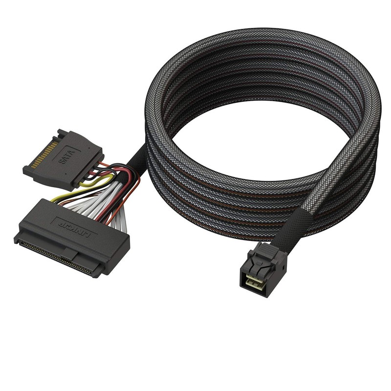 LINKUP Internal 12G U.2 Cable (85Ω 85 ohms PCIE3.0 Mini