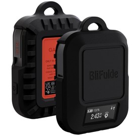 BliFulde Protective Case for Garmin inReach Messenger - Drop and Scratch Resistant Durable Silicone (Case Only) Black