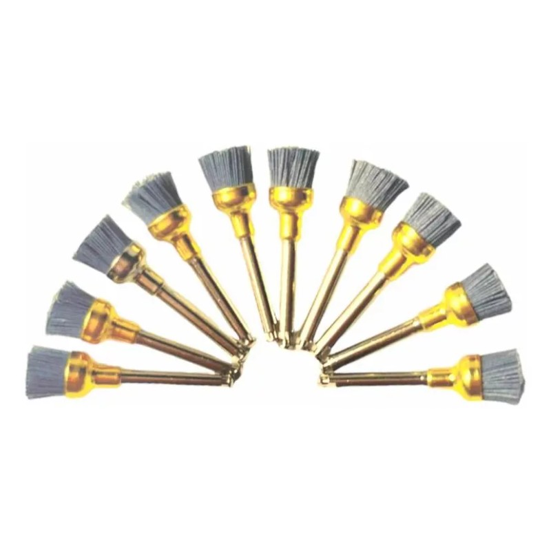 Vedent Cln Cepillos Para Pulir Resina Dental Paquete 10 Pzs