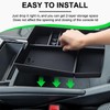 TOPINSTALL 2PCS Console Trays Compatible with 2024-2026 VW Atlas/Atlas Cross