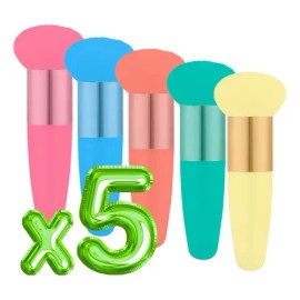 Esponja Facial Para Maquillaje Brocha Profesional Mango F
