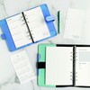 Filofax Organizer Refill, A5 Size, Wellness Trackers Pack, White Paper,
