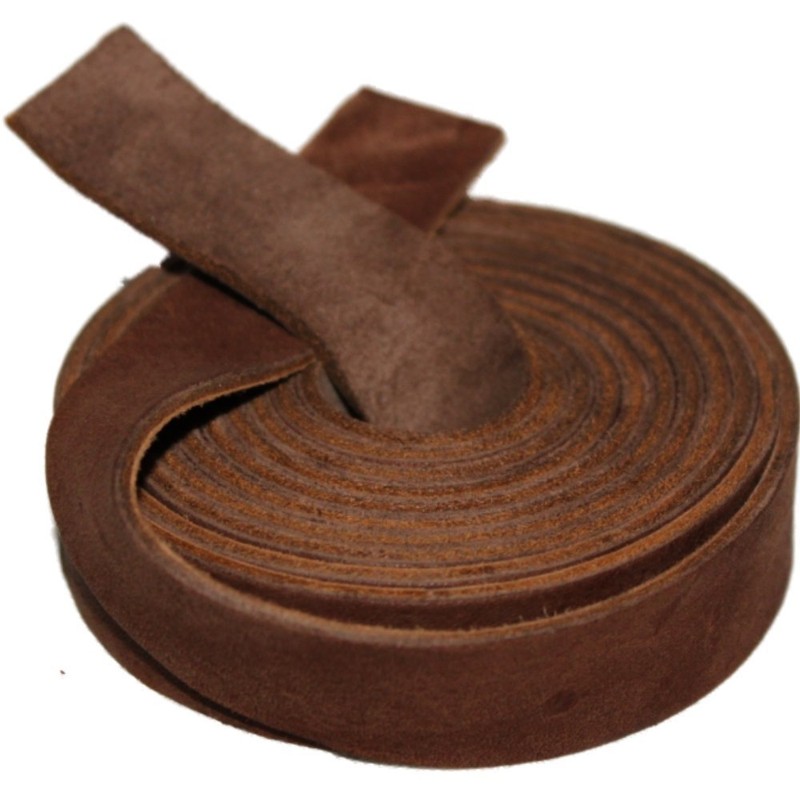 TOFL Leather Strap Medium Brown ¾ Inch Wide 72 Inches