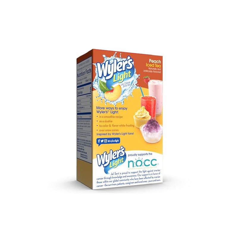 Wyler's Light Singles To Go Powder Packets, Water Drink Mix,