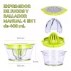 Total Supplier 4 En 1 Exprimidor Naranjas Limones Manual Rallador
