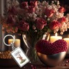 Du bist mein Lieblinghare Keyring Easter Gift Humorous and Loving,