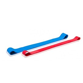 Dittmman Rubber Band Set of 2 for Fitness, Rehabilitation, Gymnastics and Physiotherapy, Fitness Bands in Two Resistance Strengths: Medium and Strong, Mini Bands Loop Band