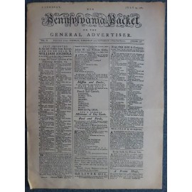 17810719 Pennsylvania Packet July 19, 1781