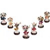 7 ARCHANGELS - 7 ARCANGELES 4 INCH Statues Complete Set